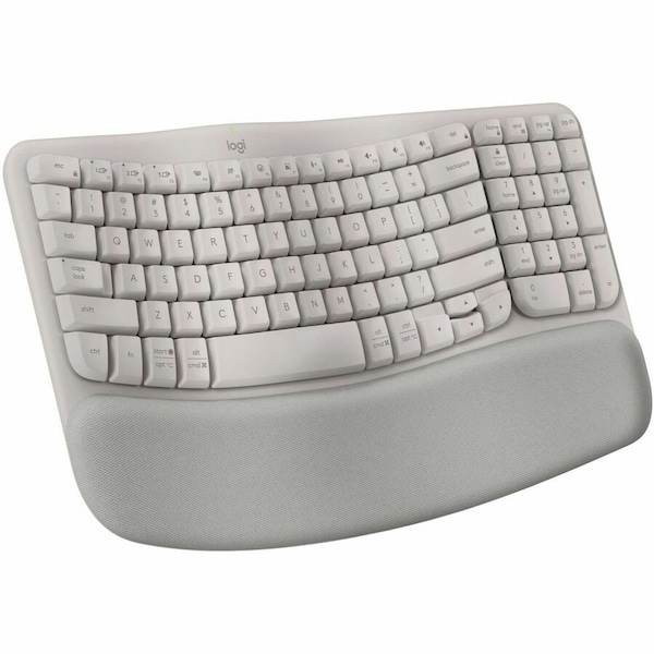 Logitech Wave Keys Ergo Keyboard Sand 920-013925 - main