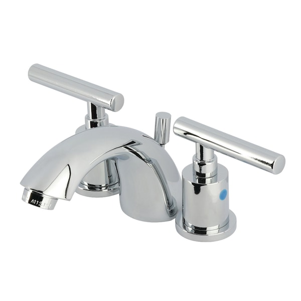 Kingston Brass Mini-Widespread Bathroom Faucet with Pop-Up Drain, Polished Chrome KB8951CML - main