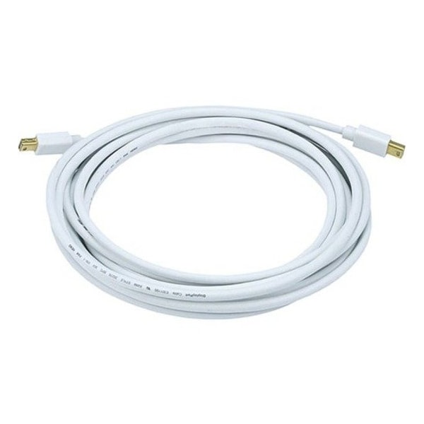 Monoprice MINI DISPLAYPORT CABLE- WHITE 15FT 5993 - main