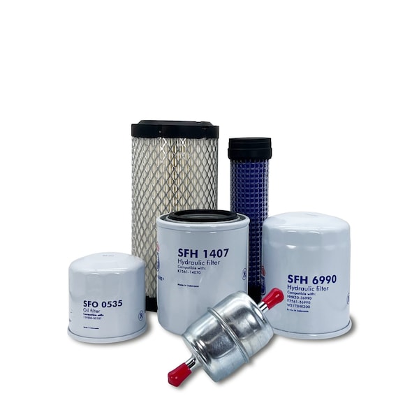 Hero Preventative Maintenance Kit Kubota RTV900XTS Utility Vehicle Standard Air Cleaner MSU-KA-0590 - main