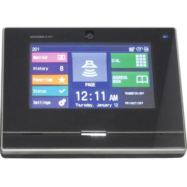Aiphone Video Master Station, 10-7/16" H IX-MV7-W - main
