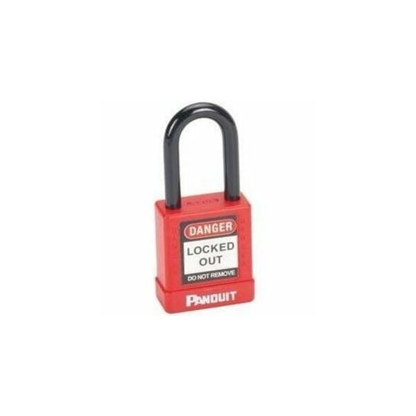 Panduit Non-Conductive Lock, 1.50" Shackle, Rd PSL-8 - main