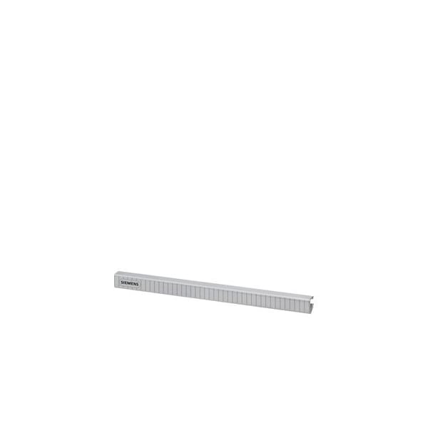 Siemens ALPHA-ZS Cover for Busbar system 12x 5 mm CU and 12x 10 mm CU L=210 mm 8GS4020-0 - main