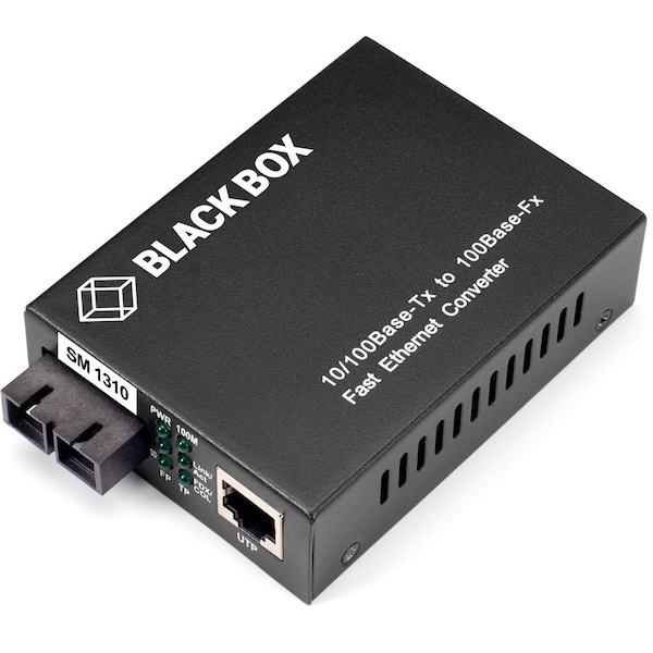 Black Box Black Box Media Converter, Ethernet to Fiber, SC LHC212A - main