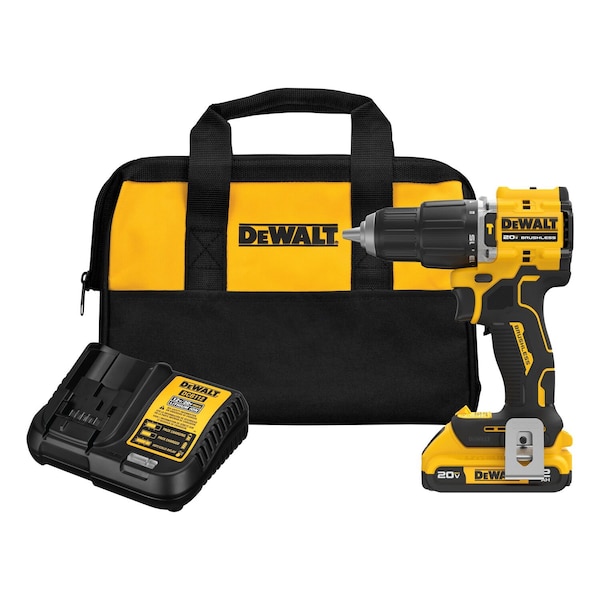 Dewalt Cordless Hammerdrills, 20V DC, 2.0 Ah Batt DCD799D1 - main