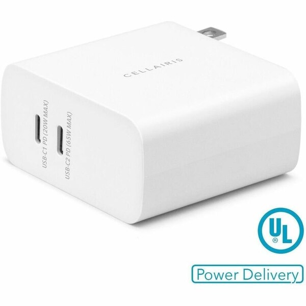 Cellairis WALL CHARGER - DUAL USB-C 70W 04-0150101 - main
