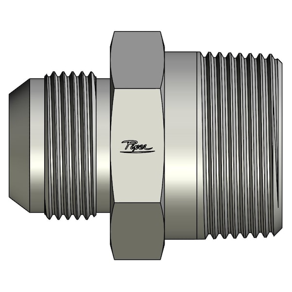 Piper 1in. Male JIC X 1-1/4in. Male Pipe, Straight 0100-16-20 - main