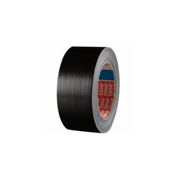 Tesa Professional Grade Heavy-Duty Duct Tapes, Black, 2 in x 60 yd x 12 mil, 24PK 744-64663-09005-00 - main