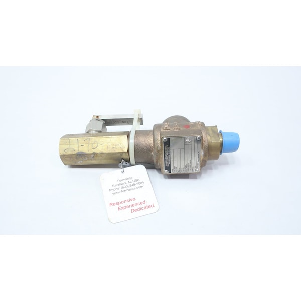 Farris RELIEF VALVE 225PSI 1/2IN X 0.110I X 3/4IN 1896M2-M40 - main