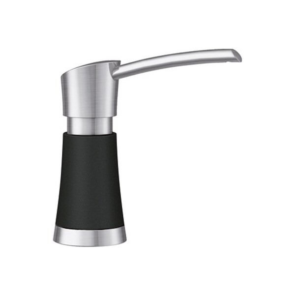 Blanco Artona Soap Dispenser, PVD Steel/Coal Black 442902 - main