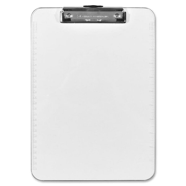Charles Leonard Letter Size Plastic Clipboard, Clear, PK6 89710 - main