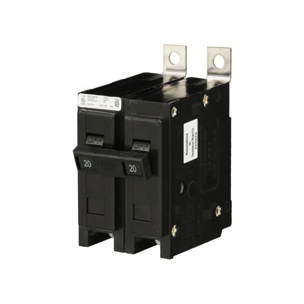 Eaton Miniature Circuit Breaker, CB Series, 100A, 2 Pole, 120/240V AC BAB2100 - main