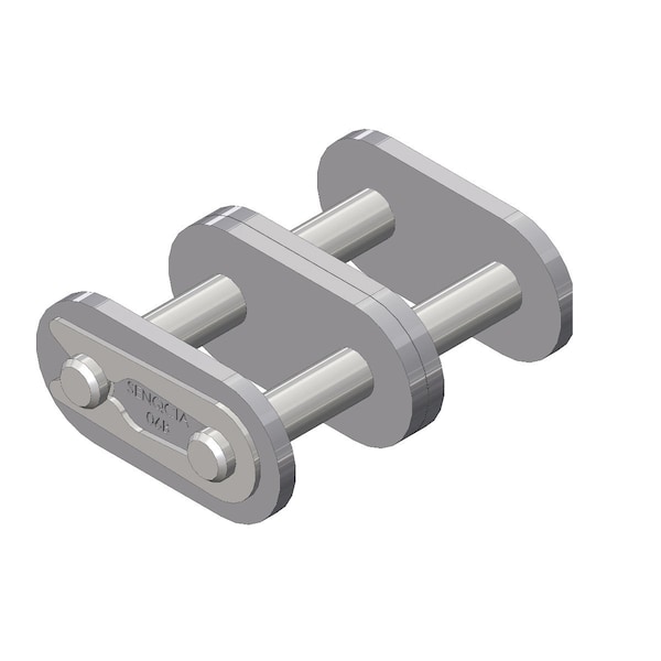 Senqcia Inspire Series SBR British Standard Double Strand Spring Clip Connecting Link 06B-2CL - main