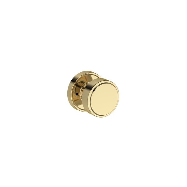 Baldwin Residential Door Knobs Privacy Reversible Non-Lacquered Brass PVVASRRR031 - main