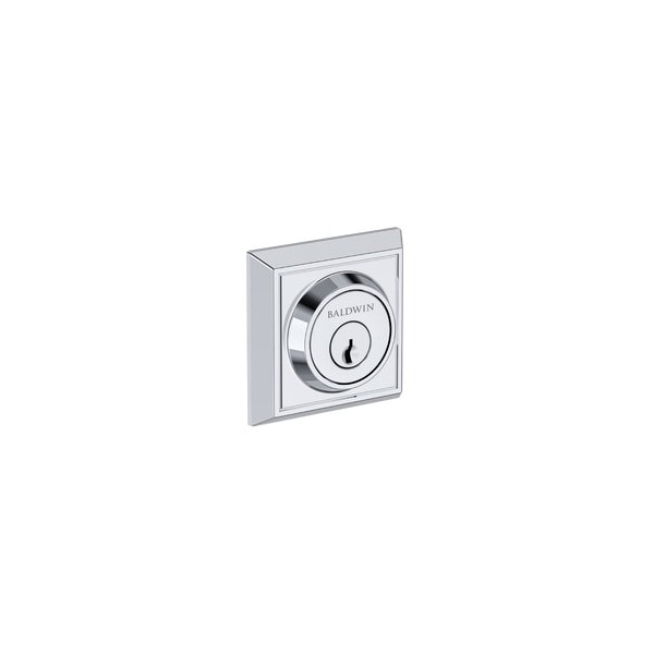 Baldwin Residential Deadbolts Single Cylinder Reversible Bright Chrome SCCHD260 - main