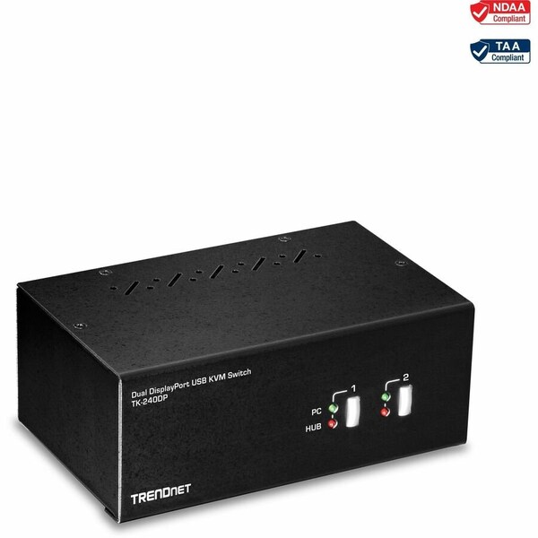 Trendnet Dual Monitor DisplayPort, TK240DP TK240DP - main