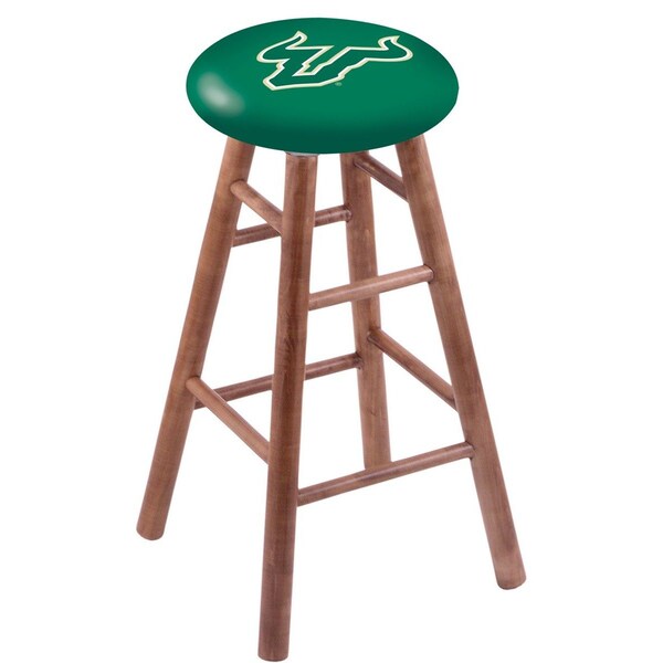 Holland Bar Stool Co Maple Bar Stool, Medium Finish, South Florida Seat RC30MSMed - main