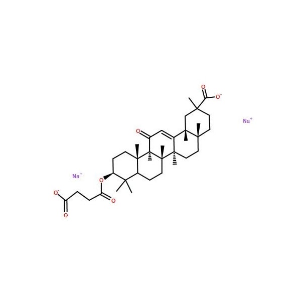 Ak Scientific Carbenoxolone disodium (250mg), CAS 7421-40-1 2304AH-250mg - main