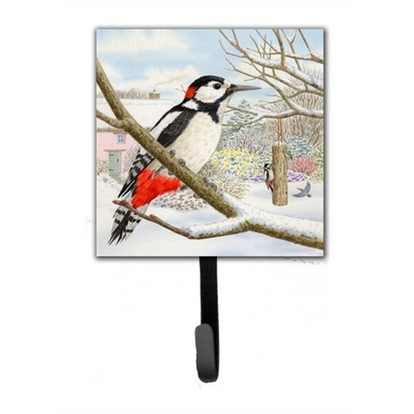 Carolines Treasures Spotted Woodpecker by Sarah Adams Leash or Key Holder ASAD0701SH4 - main