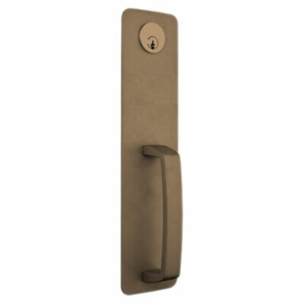 Global Door Controls Night Latch Handleset in Duronodic TH1100-NLEDDU - main