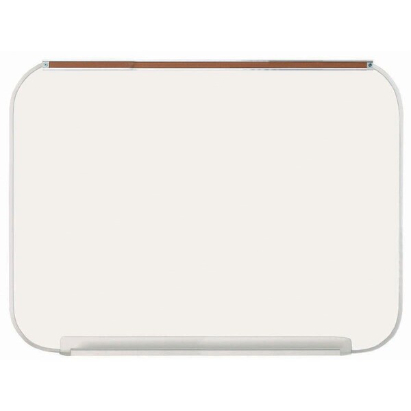Aarco All Purpose Professional Series High Gloss White Porcelain on Steel Marker Board, 36''Hx48''W RDS3648 - main