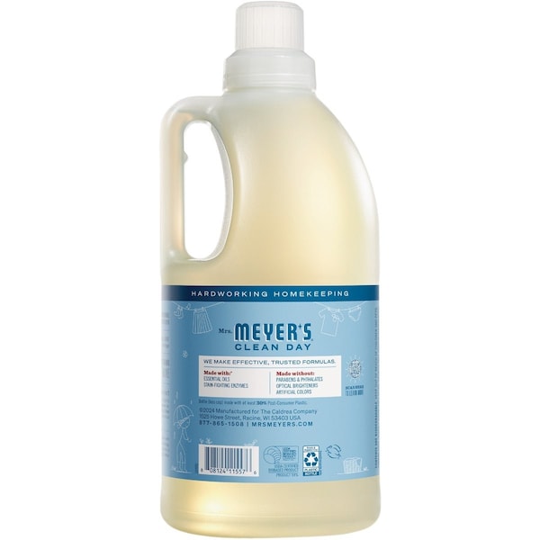 Mrs. Meyers Clean Day Clean Day 64 Oz. Rain Water Concentrated Laundry Detergent 11557 - main
