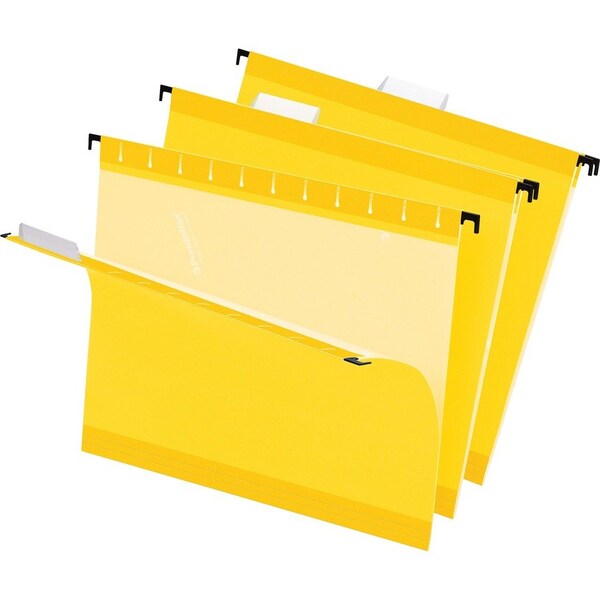 Pendaflex FOLDER, HANGING, LTR, 1/5, YLW, 25PK 415215YEL - main