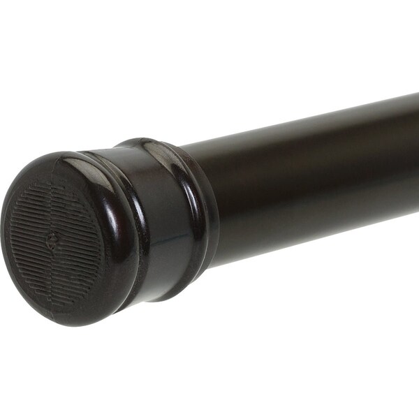 Zenith Zenna Home Straight 41'' To 72'' Adjustable Tension Shower Rod in Oil Rubbed Bronze 506RB - main