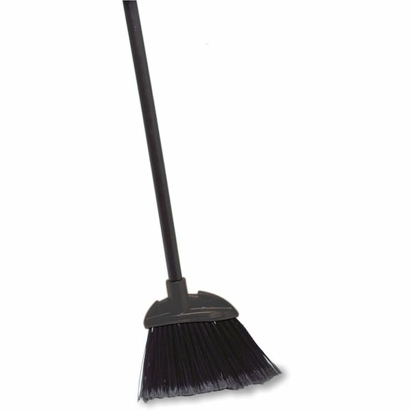 Rubbermaid Commercial Lobby Pro Broom, Poly Bristles, 35", with Metal Handle, Black FG637400BLA - main