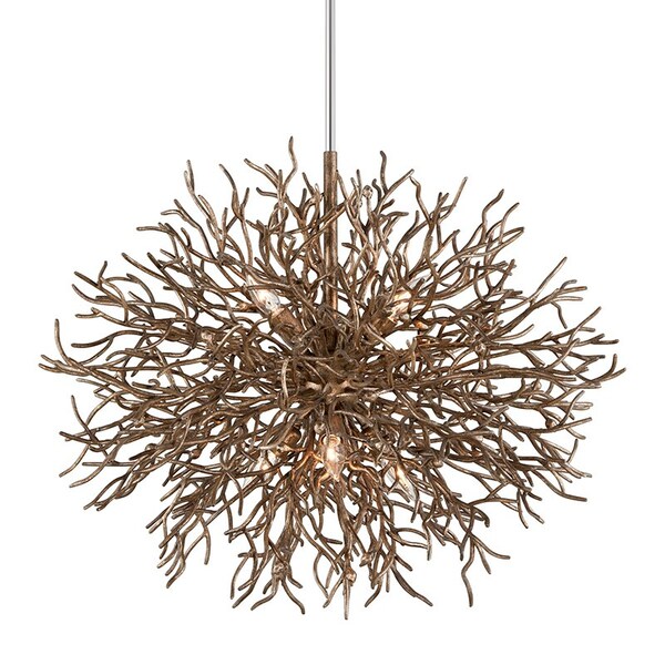 Troy Lighting Sierra 6 Light Chandelier 32 In. Vienna Bronze F6096-VZ - main