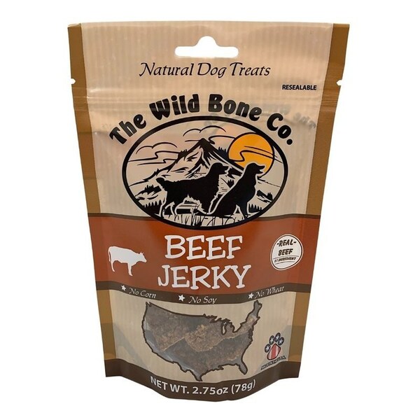 The Wild Bone Co 1960 Dog Treat, All, Jerky, Beef, 2.75 oz 1960.6 - main