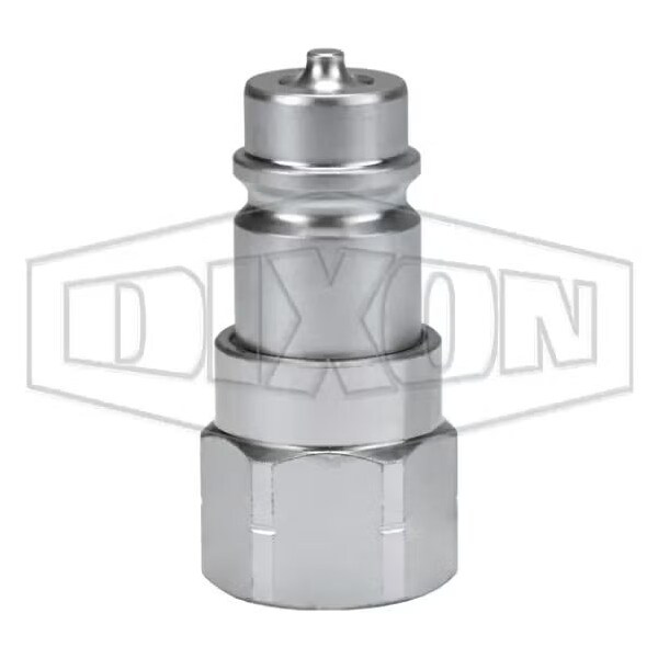 Dixon AG Series Agricultural Poppet Valve Plug, 3/4-14 Nominal, Female NPTF, Steel AG4F6-PV - main