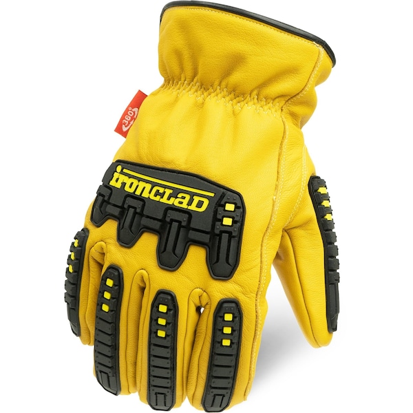 Ironclad Performance Wear Leather Work Glove, Slip-On, S, 1 PR ILD-IMPC5W-02-S - main