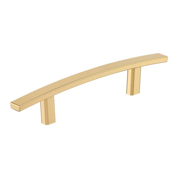 Amerock Cyprus 3-3/4 inch (96mm) Center-to-Center Champagne Bronze Cabinet Pull, 10PK 10VMP26203CZ - main