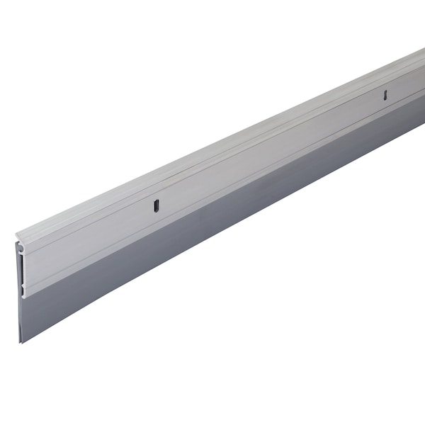 M-D Building Products 36 in. Silver Aluminum and Vinyl DENY Heavy-duty Screw-on Door Sweep 40719 - main