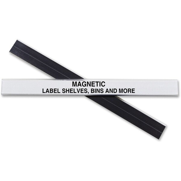 C-Line Products Magnetc Shelf/Bin Label Holder, 1/2", PK10 87207 - main