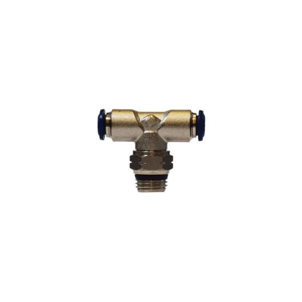 Midland Industries TEE BR SWVL 1/4IN TUBE OD 1/8IN MIP BRS 20105N - main