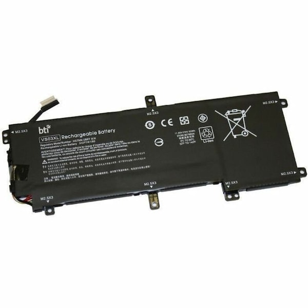 Battery Technology BTI 3-CELL 11.55V LI-ION NOTEBOOK BATTERY FOR HP ENVY 15-AS, ENVY 15T VS03XL-BTI - main