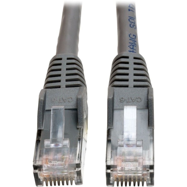 Tripp Lite Cat6 Cable, Plenum, Snagless, Gray, 100ft N201-100-GY-P - main