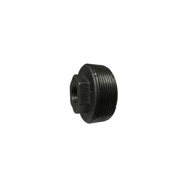 Midland Industries BUSHING HEX RDCR 1IN MPT 3/8IN FPT IRON 64511 - main