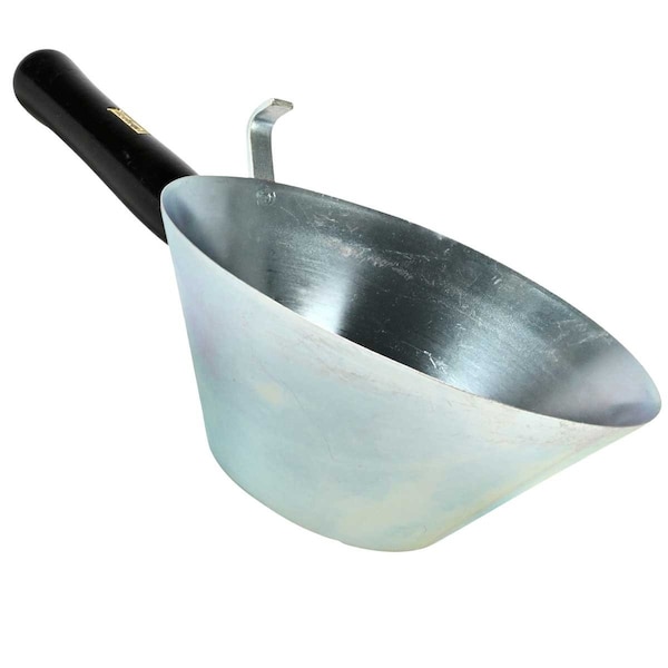 Tapetech 7in x 13in Galvanized Steel Bucket Scoop SCP001-WD - main