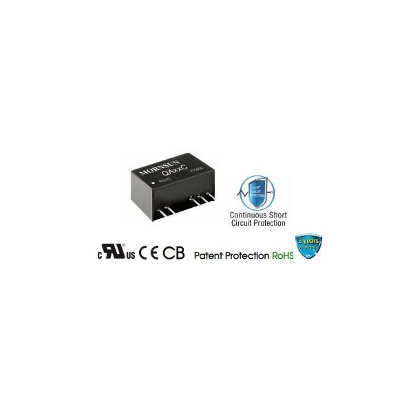 Mornsun PS Module for IGBT Driver, Dual outputs 15, -9VDC, 15VDC input QA152D - main