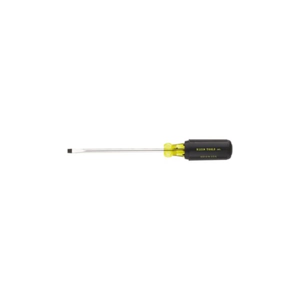 Klein Tools General Purpose Slotted Screwdriver 1/4 in Round 605-4 - main