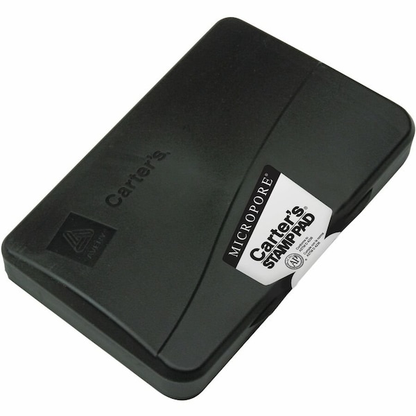 Carters reg Micropore Stamp Pad, Black AVE21282 - main