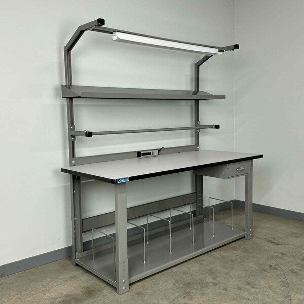 Stackbin Workbenches, 60" W, 1000 lb. P6036BDN-T-BL - main