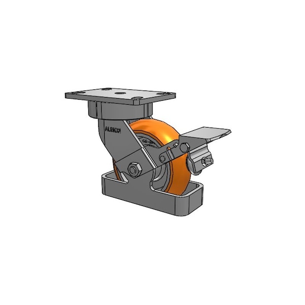 Albion Caster, Maintenance-Free, 6x2, 38AN06228SFBKTO 38AN06228SFBKTO - main