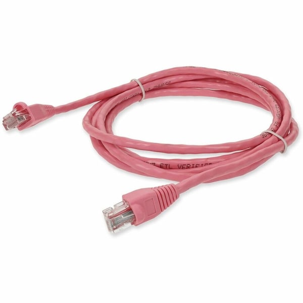 Add-On 7FT RJ-45 MALE TO RJ-45 MALE STRAIGHT PINK CAT5E UTP COPPER PVC PATCH ADD-7FCAT5E-PK - main