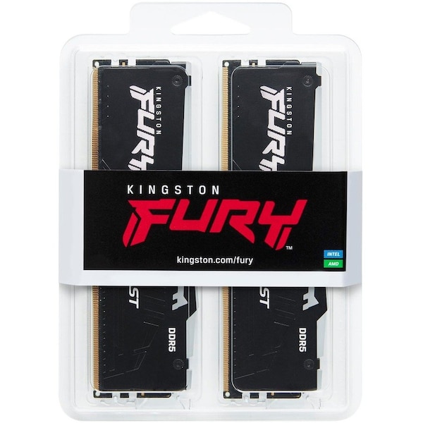 Kingston 16GB 6000MT/S DDR5 CL36 DIMM KIT OF 2 FURY BEAST RGB EXPO KF560C36BBEAK2-16 - main