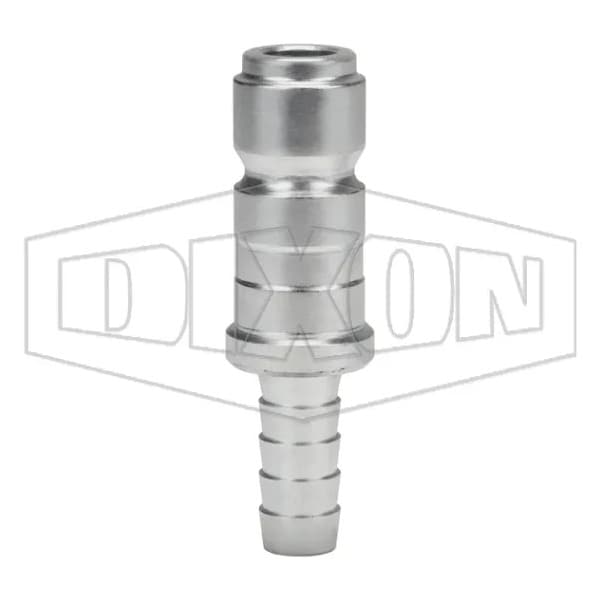 Dixon J Series Tru-Flate Automotive Standard Quick Disconnect Pneumatic Hose Plug, 3/8 in Nominal, 500 psi J4S3 - main