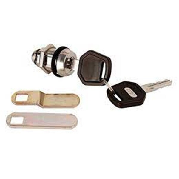 Overtime 0.62 in. Keyed Weather Resistant Compartment Lock OV2143996 - main